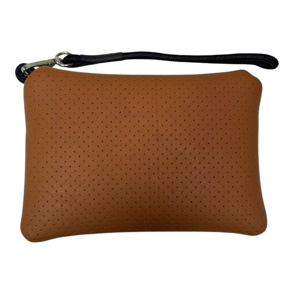 Haute Shore Brown Neoprene  Minimalist Wristlet - Picture 2 of 7